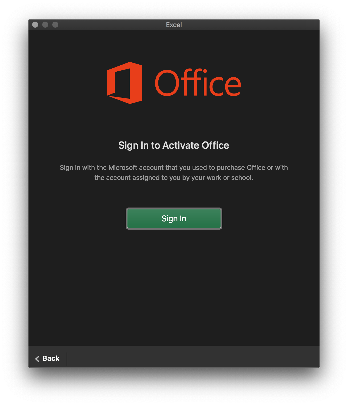 office 2016 for mac the installation failed